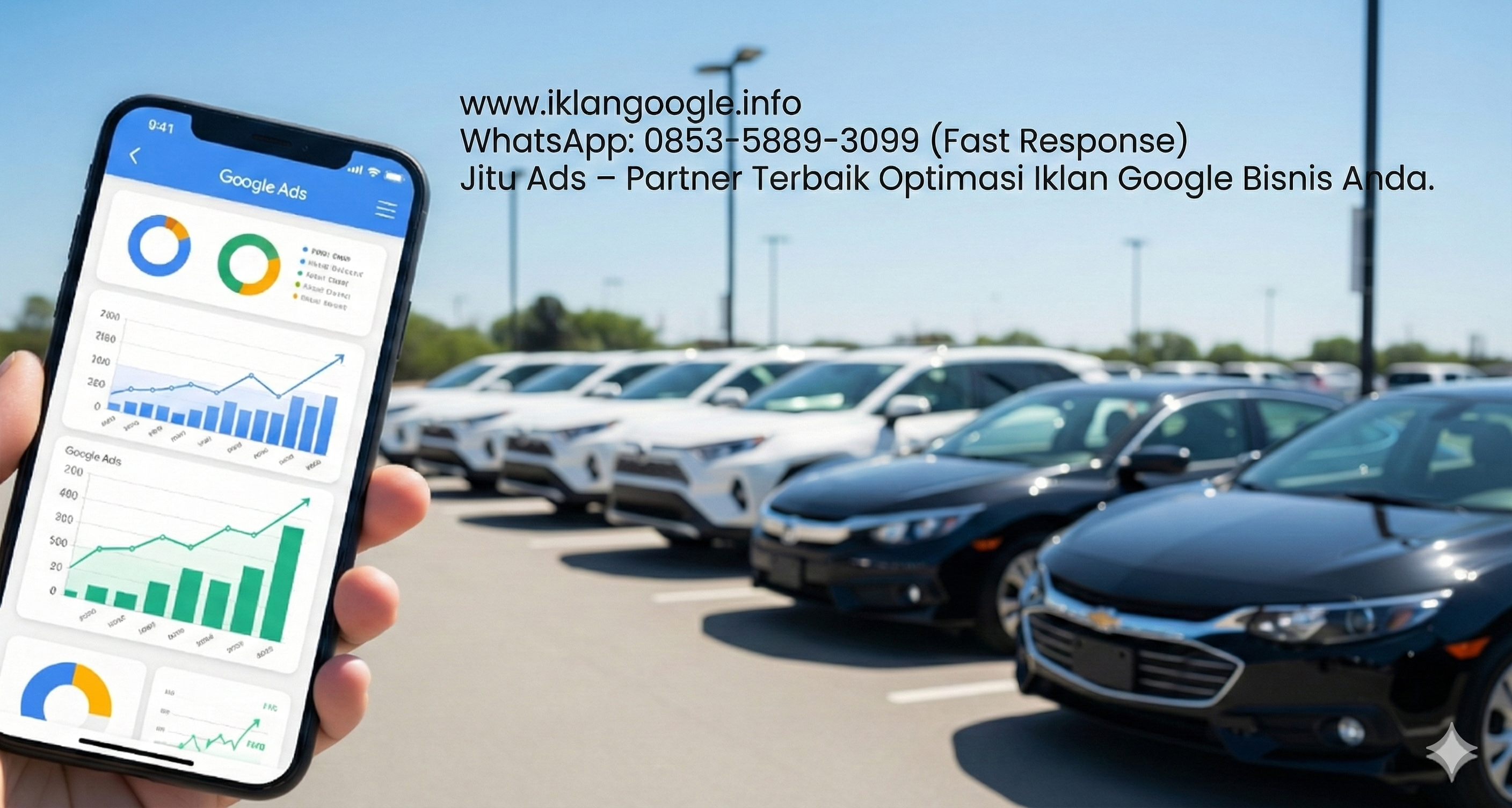 Jasa Setting Google Ads Rental Mobil Terpercaya: Banjir Orderan Bersama Jitu Ads